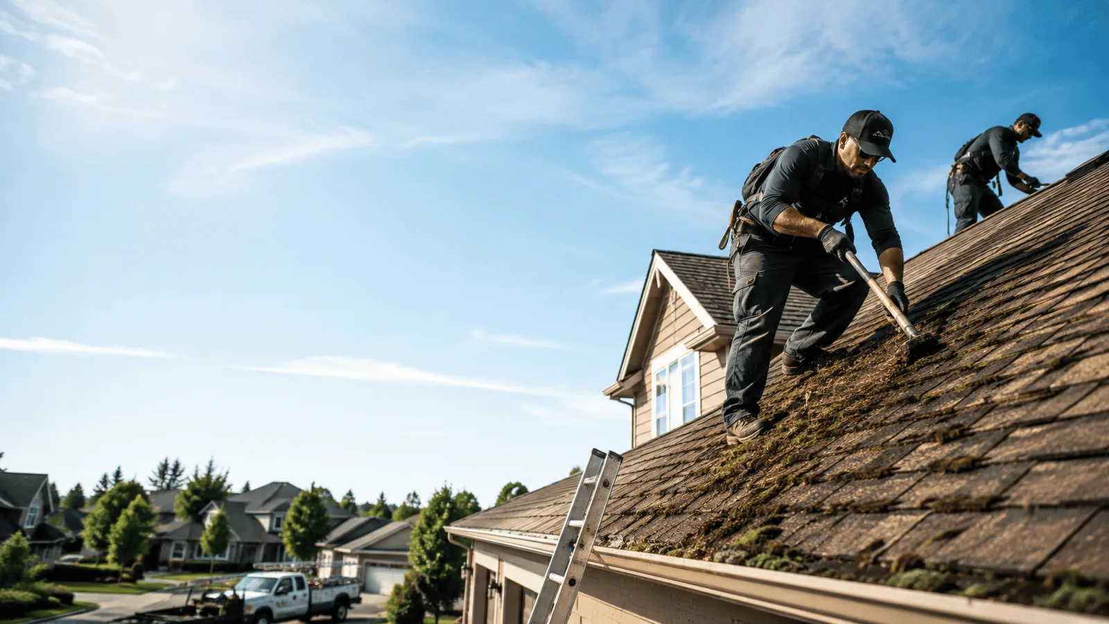Roof Moss Removal in Audubon, IA near me